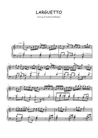 Larguetto de la Sonate HWV580 - Georg Friedrich Händel
